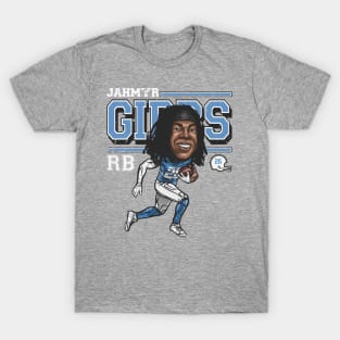 Jahmyr Gibbs Detroit Cartoon T-Shirt